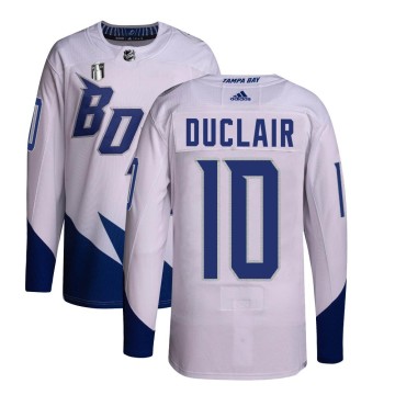 Authentic Adidas Youth Anthony Duclair Tampa Bay Lightning 2022 Stadium Series Primegreen 2022 Stanley Cup Final Jersey - White