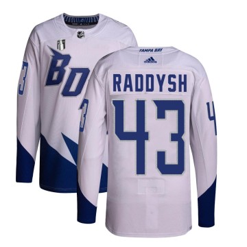 Authentic Adidas Youth Darren Raddysh Tampa Bay Lightning 2022 Stadium Series Primegreen 2022 Stanley Cup Final Jersey - White