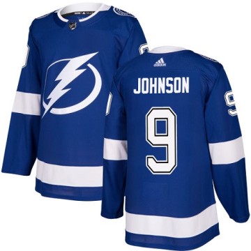 Authentic Adidas Youth Tyler Johnson Tampa Bay Lightning Home Jersey - Royal Blue