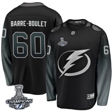 Breakaway Fanatics Branded Men's Alex Barre-Boulet Tampa Bay Lightning Alternate 2020 Stanley Cup Champions Jersey - Black