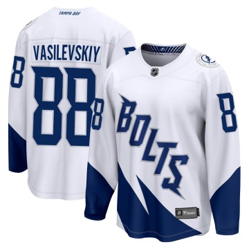 Breakaway Fanatics Branded Men's Andrei Vasilevskiy Tampa Bay Lightning 2022 Stadium Series Jersey - White