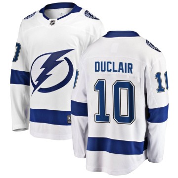 Breakaway Fanatics Branded Men's Anthony Duclair Tampa Bay Lightning Away Jersey - White