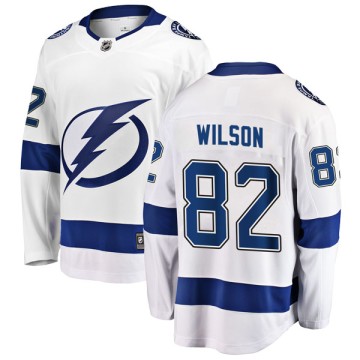 Breakaway Fanatics Branded Men's Ben Wilson Tampa Bay Lightning Away Jersey - White