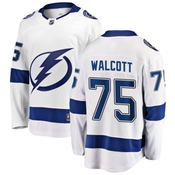 Breakaway Fanatics Branded Men's Daniel Walcott Tampa Bay Lightning Away Jersey - White