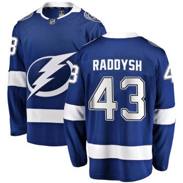 Breakaway Fanatics Branded Men's Darren Raddysh Tampa Bay Lightning Home Jersey - Blue