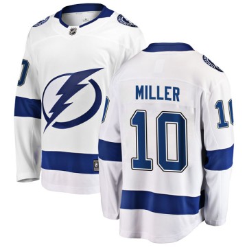 Breakaway Fanatics Branded Men's J.T. Miller Tampa Bay Lightning Away Jersey - White