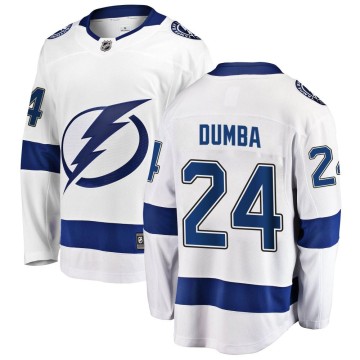 Breakaway Fanatics Branded Men's Matt Dumba Tampa Bay Lightning Away Jersey - White