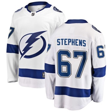 Breakaway Fanatics Branded Men's Mitchell Stephens Tampa Bay Lightning Away Jersey - White