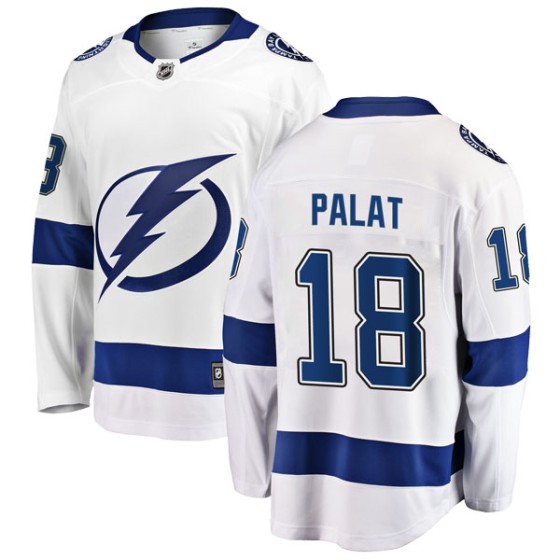Breakaway Fanatics Branded Men's Ondrej Palat Tampa Bay Lightning Away Jersey - White