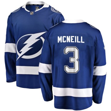 Breakaway Fanatics Branded Men's Reid McNeill Tampa Bay Lightning Home Jersey - Blue