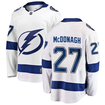 Breakaway Fanatics Branded Men's Ryan McDonagh Tampa Bay Lightning Away Jersey - White