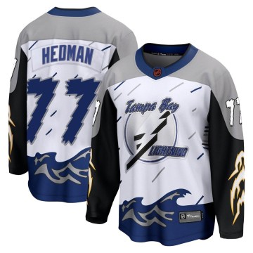 Breakaway Fanatics Branded Men's Victor Hedman Tampa Bay Lightning Special Edition 2.0 Jersey - White