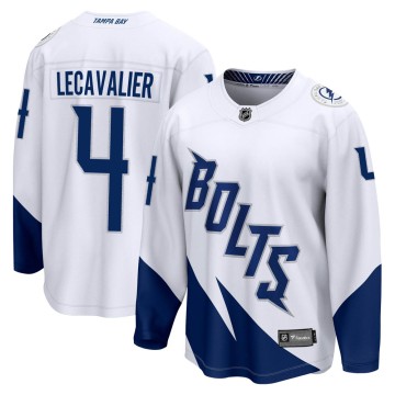 Breakaway Fanatics Branded Men's Vincent Lecavalier Tampa Bay Lightning 2022 Stadium Series Jersey - White