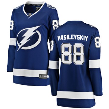 Breakaway Fanatics Branded Women's Andrei Vasilevskiy Tampa Bay Lightning Home Jersey - Blue