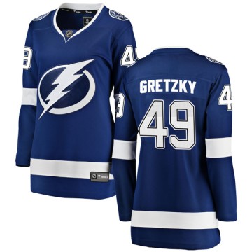 Breakaway Fanatics Branded Women's Brent Gretzky Tampa Bay Lightning Home Jersey - Blue