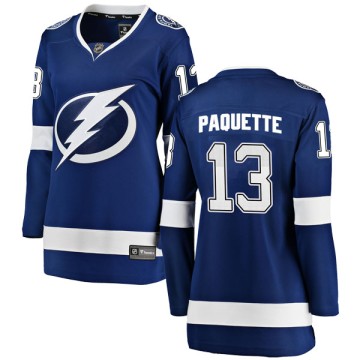 Breakaway Fanatics Branded Women's Cedric Paquette Tampa Bay Lightning Home Jersey - Blue