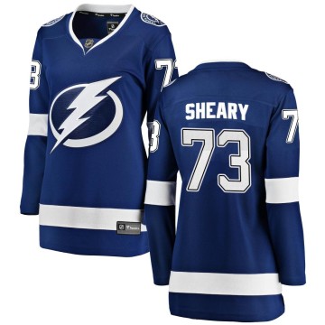 Breakaway Fanatics Branded Women's Conor Sheary Tampa Bay Lightning Home Jersey - Blue