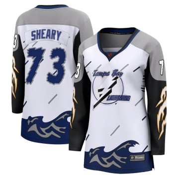 Breakaway Fanatics Branded Women's Conor Sheary Tampa Bay Lightning Special Edition 2.0 Jersey - White