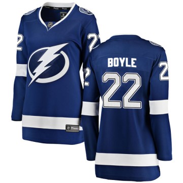 Breakaway Fanatics Branded Women's Dan Boyle Tampa Bay Lightning Home Jersey - Blue