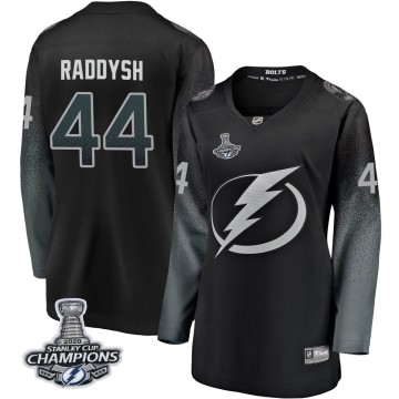 Breakaway Fanatics Branded Women's Darren Raddysh Tampa Bay Lightning Alternate 2020 Stanley Cup Champions Jersey - Black