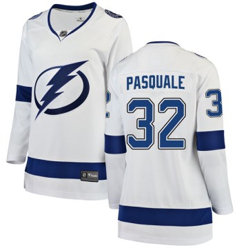 Breakaway Fanatics Branded Women's Edward Pasquale Tampa Bay Lightning Away Jersey - White