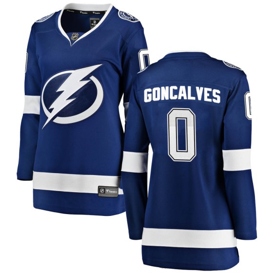 Breakaway Fanatics Branded Women's Gage Goncalves Tampa Bay Lightning Home Jersey - Blue