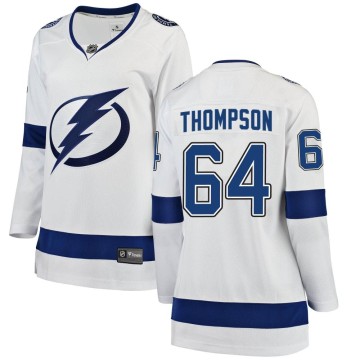 Breakaway Fanatics Branded Women's Jack Thompson Tampa Bay Lightning Away Jersey - White