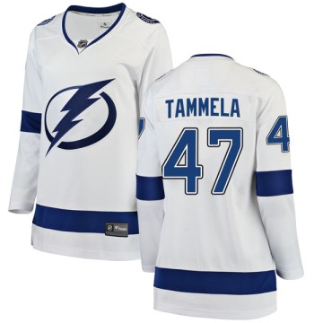 Breakaway Fanatics Branded Women's Jonne Tammela Tampa Bay Lightning Away Jersey - White