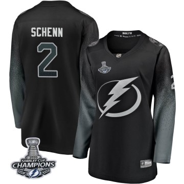 Breakaway Fanatics Branded Women's Luke Schenn Tampa Bay Lightning Alternate 2020 Stanley Cup Champions Jersey - Black