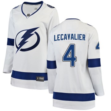 Breakaway Fanatics Branded Women's Vincent Lecavalier Tampa Bay Lightning Away Jersey - White