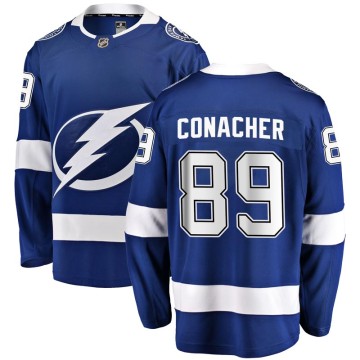 Breakaway Fanatics Branded Youth Cory Conacher Tampa Bay Lightning Home Jersey - Blue